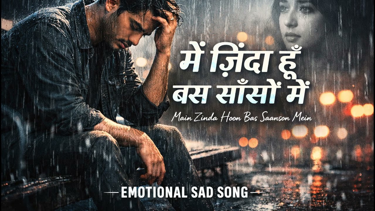 Main Zinda Hoon (sad song 🎧 New Hindi Song Herat Touching ) #sad #song #trending #gana #lofimusic ￼