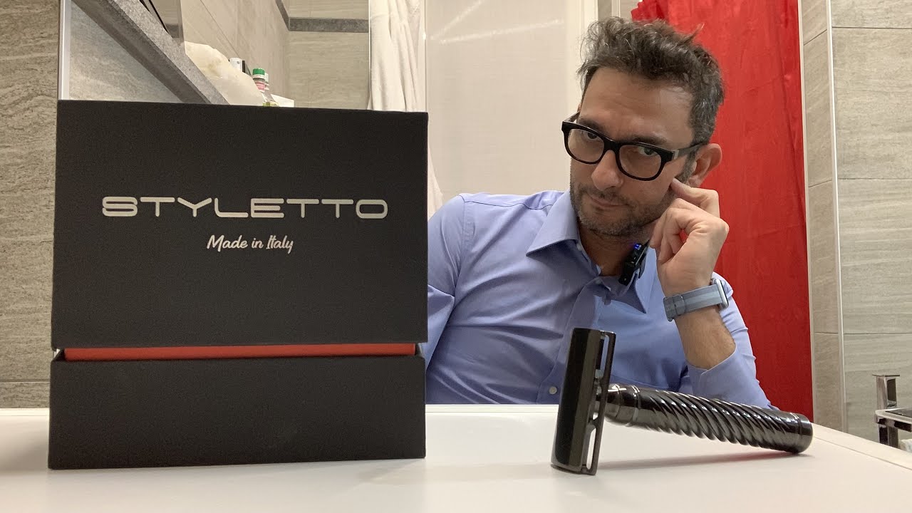 Rasoio di sicurezza Styletto Black – The Goodfellas’ smile