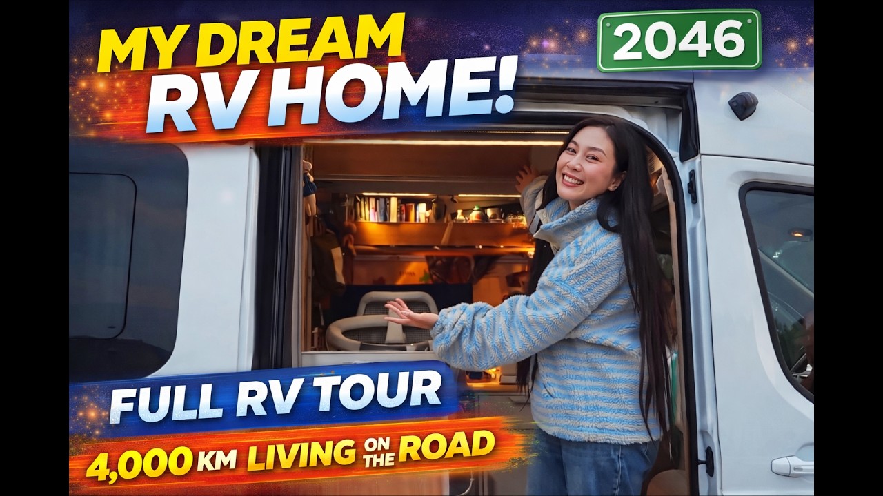 I Finally Moved Into My Dream RV Home | Full Tour + Road Life Tips