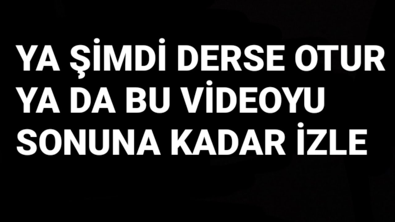 90 SANİYEDE SAĞLAM DERS &Ccedil;ALIŞMA MOTİVASYONU