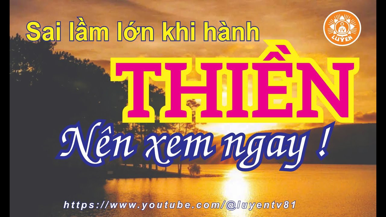 Những sai lầm cần tránh khi hành thiền.