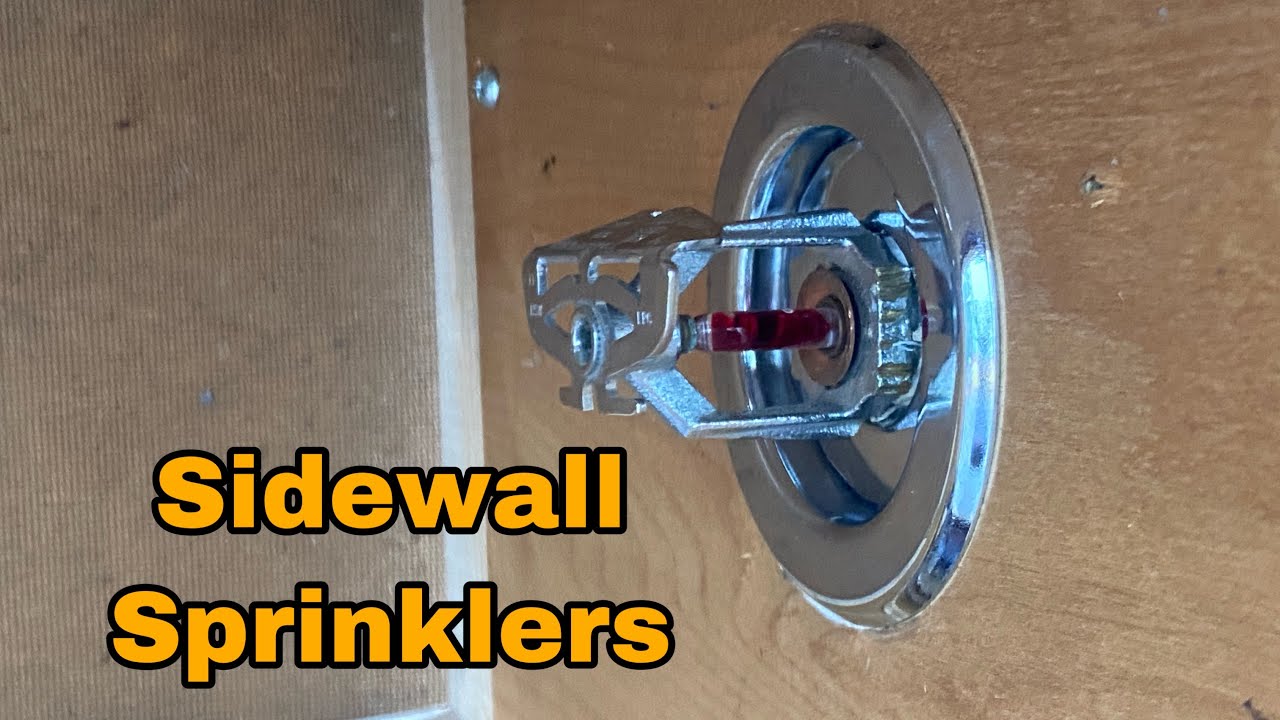 Activating Two Sidewall Fire Sprinklers | Quick Response Vs. Standard Response