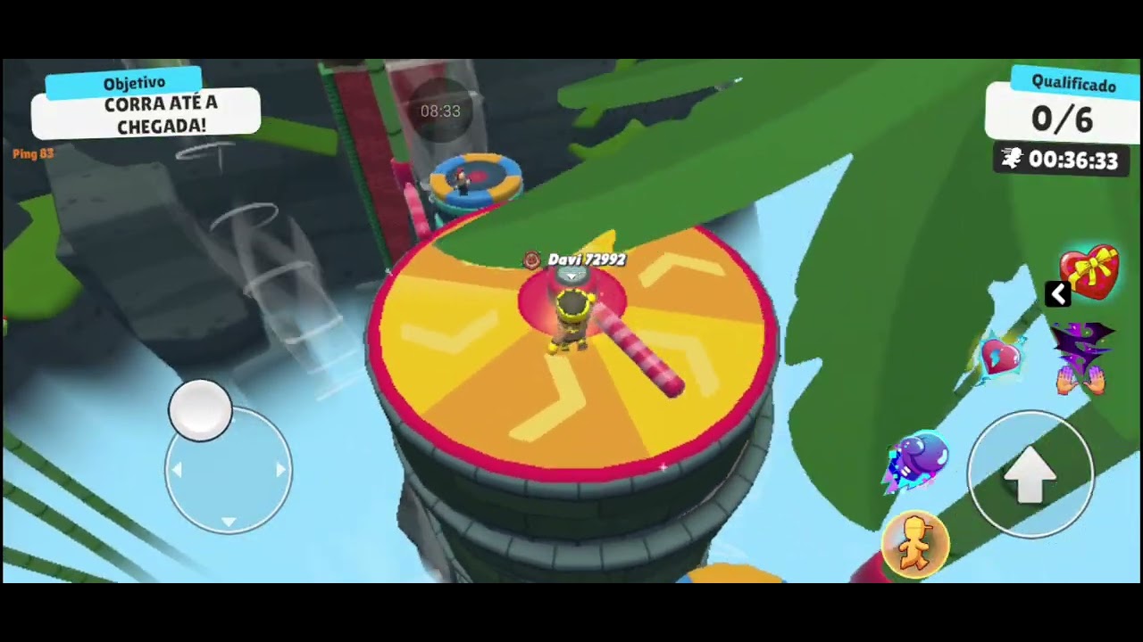 Parte 4 jogando stumble guys