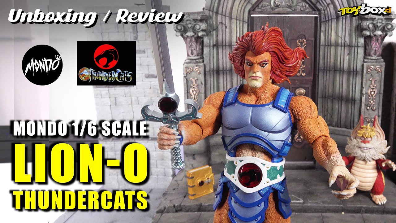 MONDO LION-O THUNDERCATS (Timed Edition) 1/6 Scale Unboxing & Review