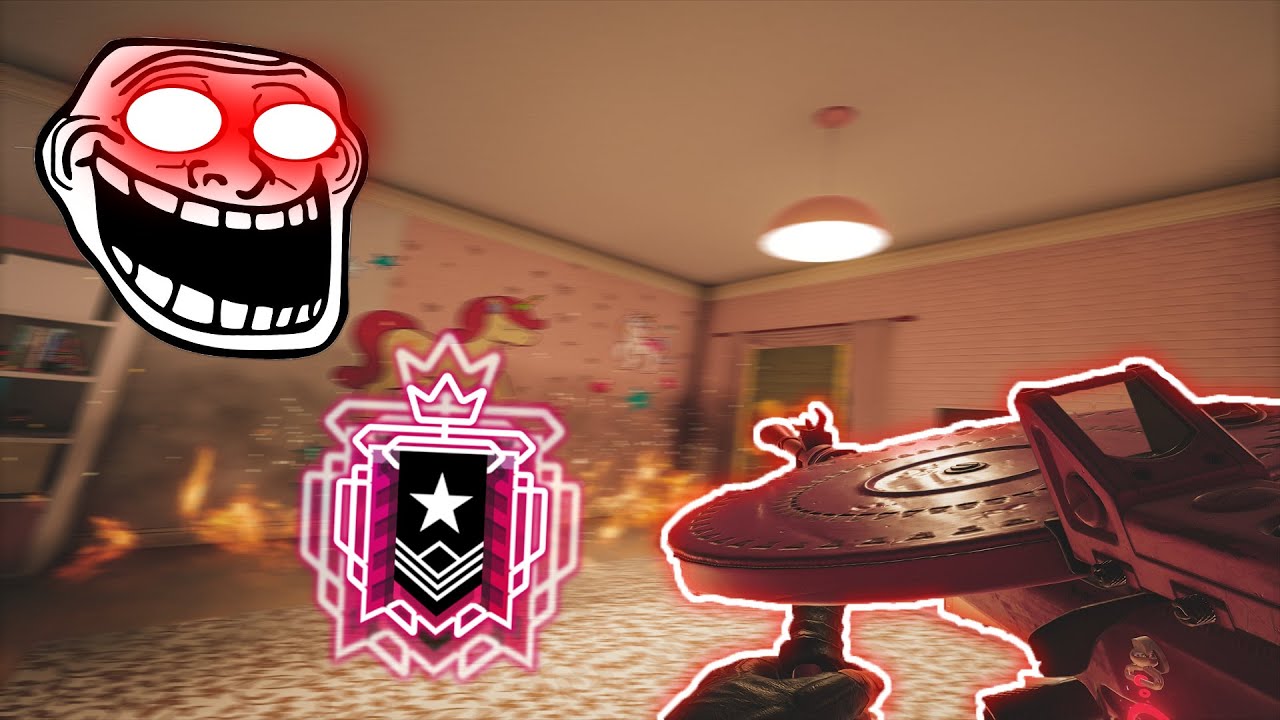 How a CHAMPION Trolls (Funny Moments) Part 3 Ranked Highlights - Rainbow Six Siege