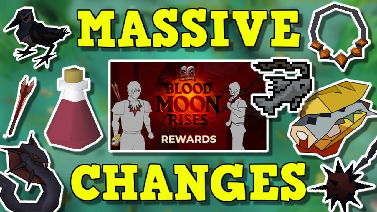 The Blood Moon Rises Rewards Are Amazing! (OSRS)