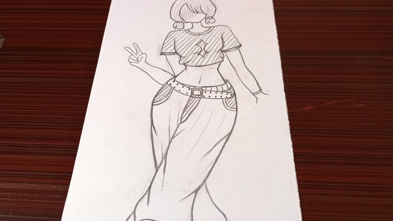 How to draw beautiful anime girl body | Step by step easy tutorials