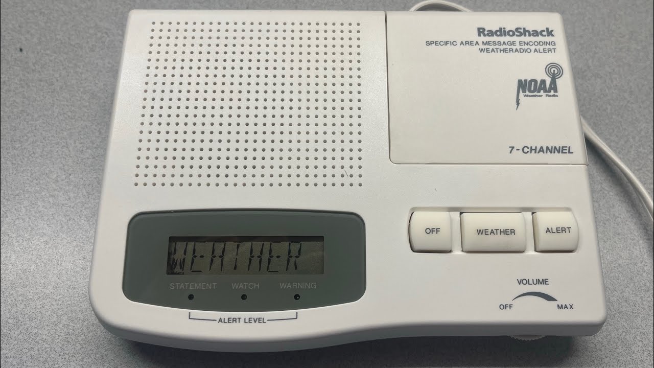 Unboxing/Setup of the RARE Radioshack 12-249 WITH THE NOAA LOGO ft @LandonsTechnoCollectibles2023 