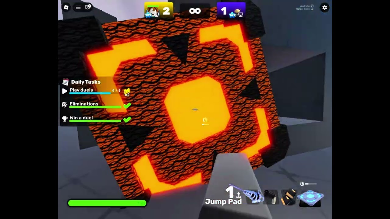 Hello guys this is my first video me 1v1ing my friend