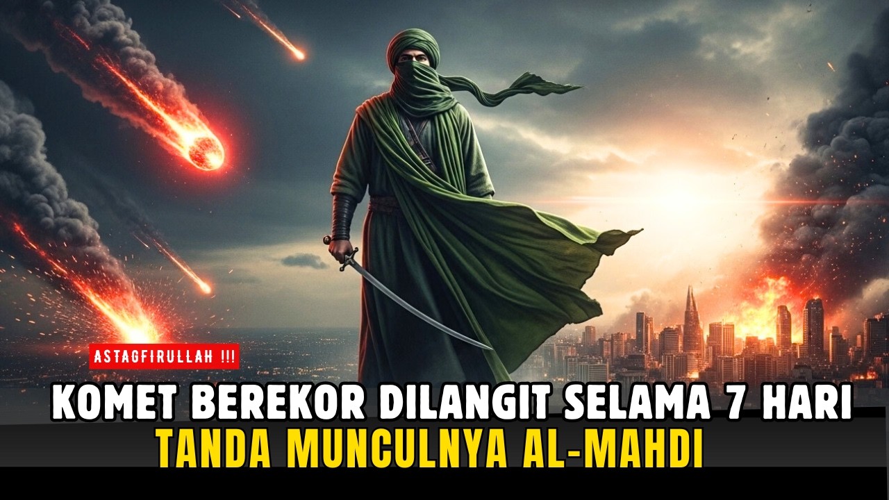 TANDA KEDATANGAN IMAM MAHDI: KOMET BEREKOR MENGELILINGI LANGIT