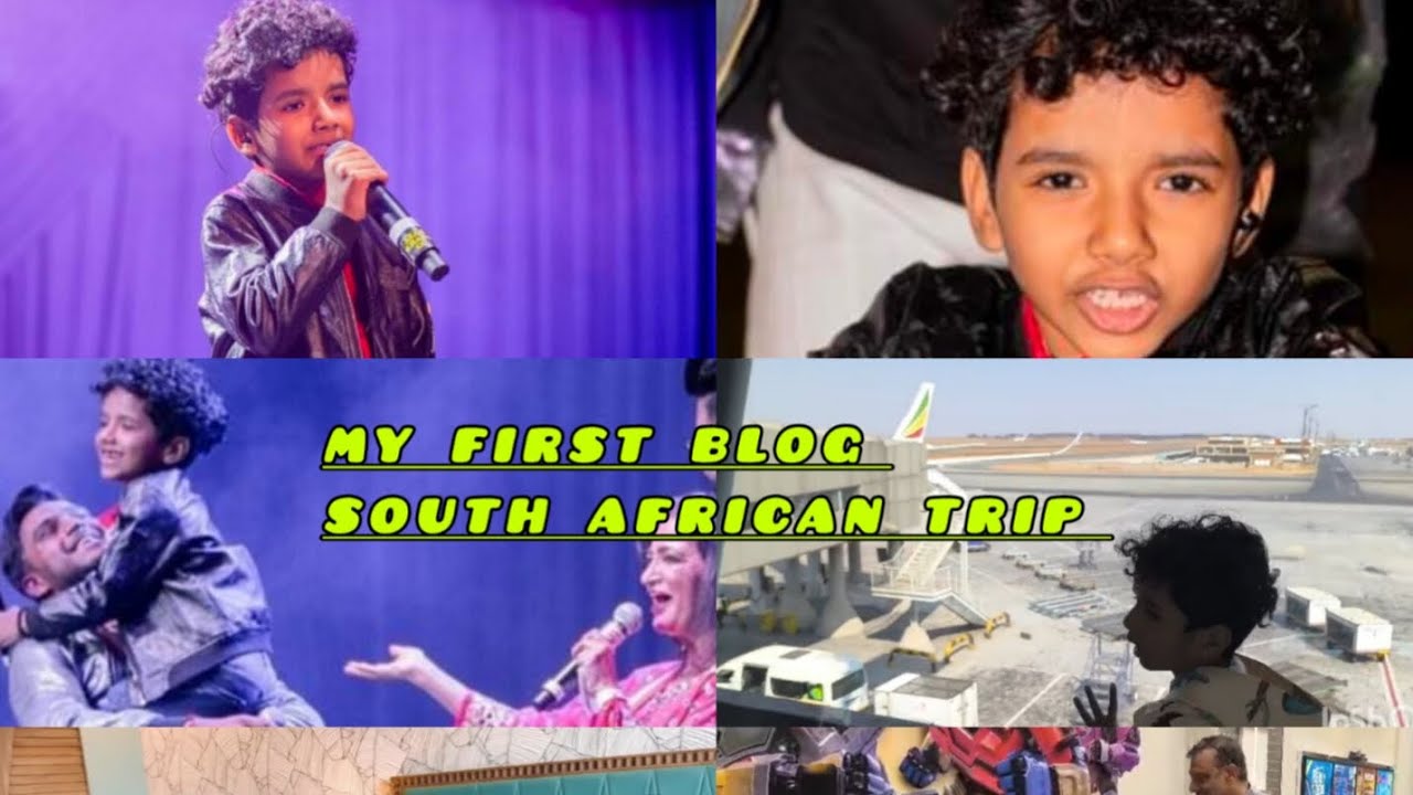 Avirbhav's funny  blog 😂🥰♥️ South African trip 🌍