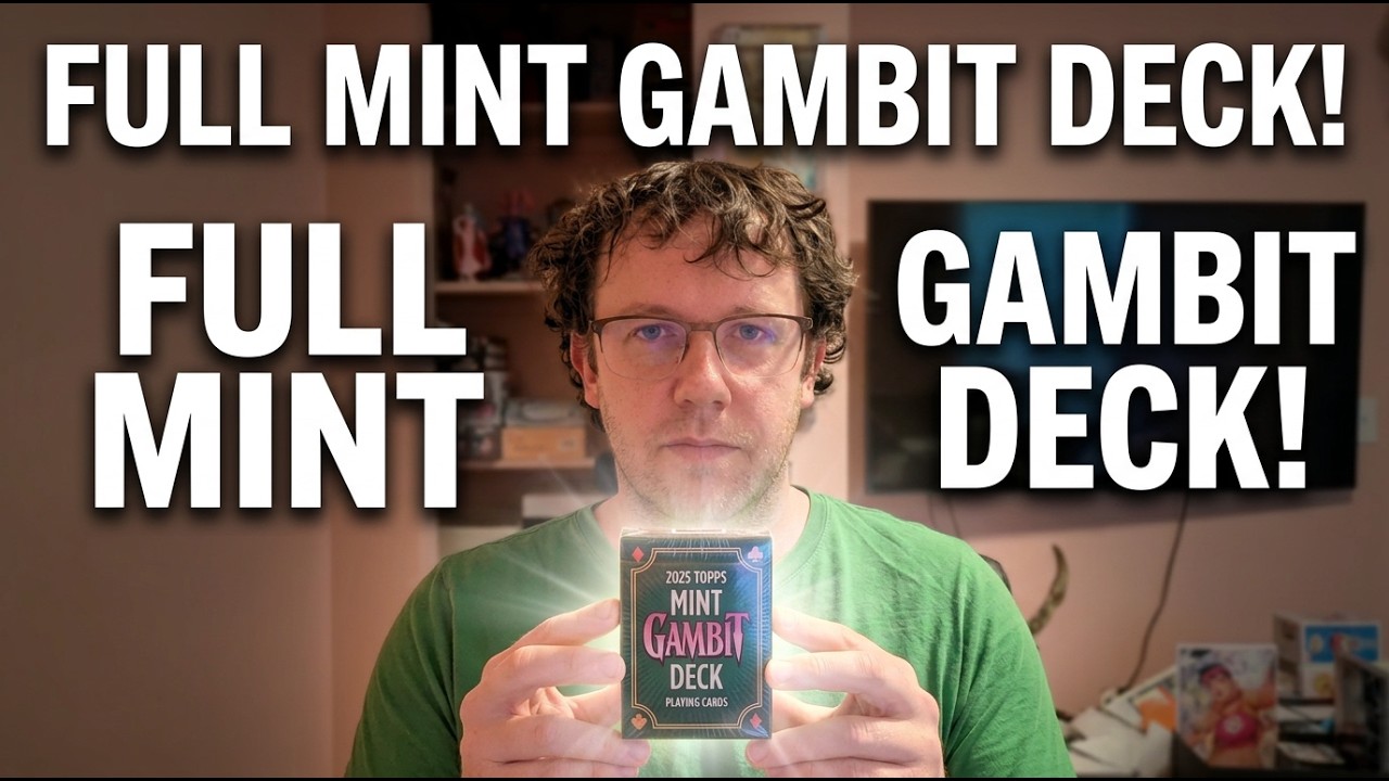 GRAIL Completed! The ENTIRE 2025 Topps Gambit&rsquo;s Deck! All 52 Cards /99 🃏