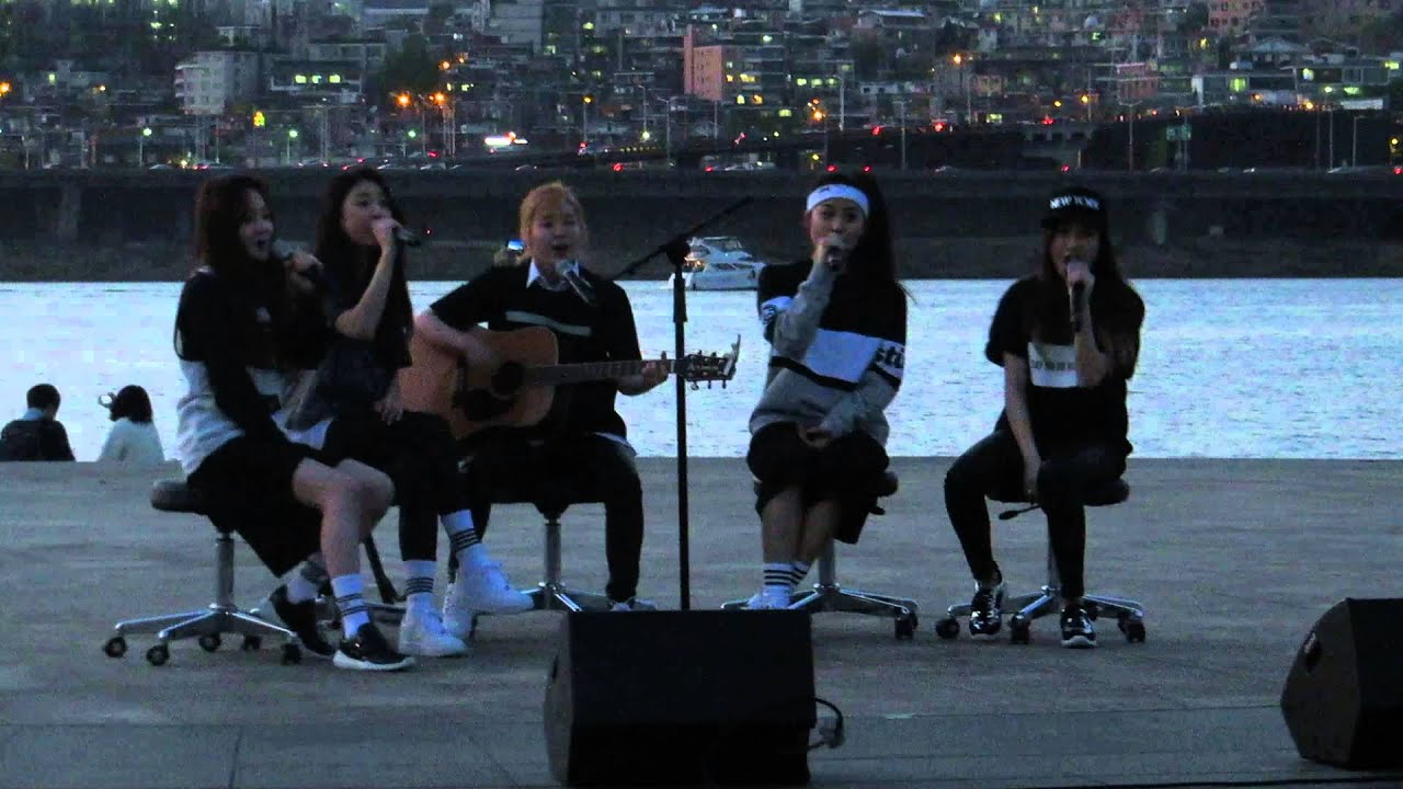 [FANCAM] 150425 THER ARK (디아크)  빛 ACUSTIC (The Light acustic version)