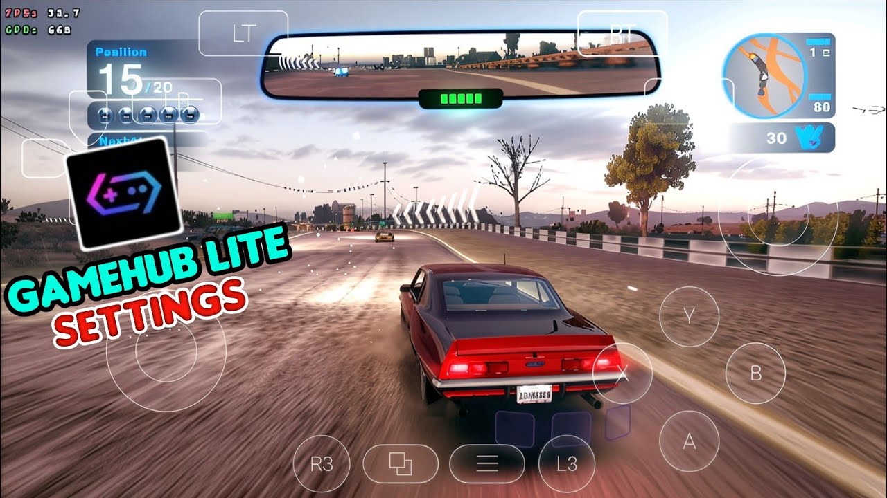 Blur Gamehub Lite Emulator Android Gameplay