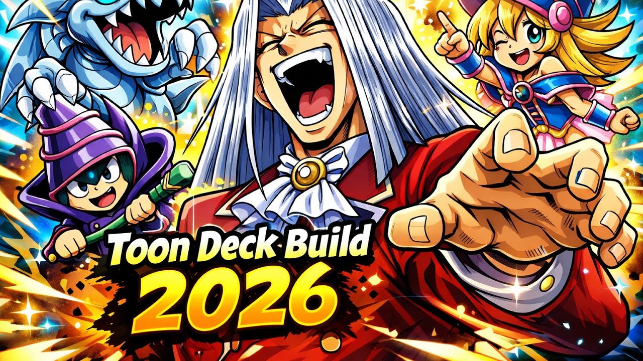 Yu-Gi-Oh Master Duel Toon Deck Build 2026! Easy Ranked Wins! #anime #yugioh #masterduel 