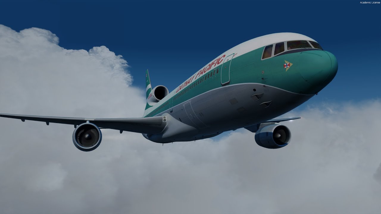 Deno Streams...Prepar3D. Flying the L1011