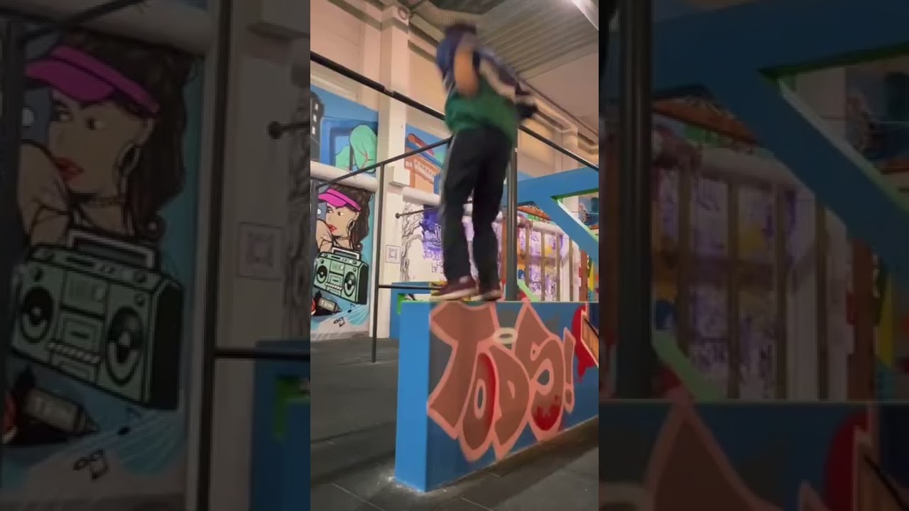 Jump 3000 Parkour run 🏃&zwj;♀️ #beginner