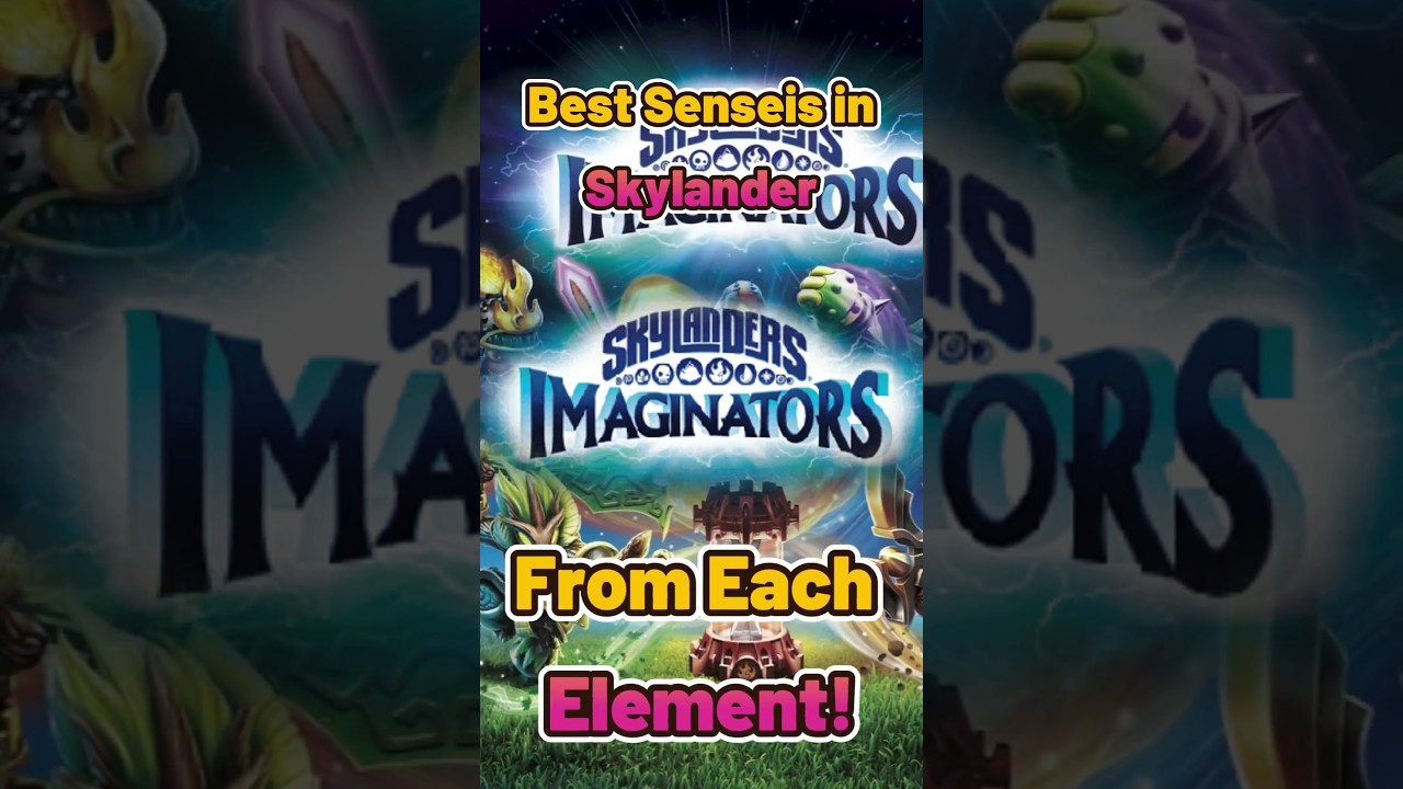 Rating The Best Sensei's In Skylanders Imaginators
