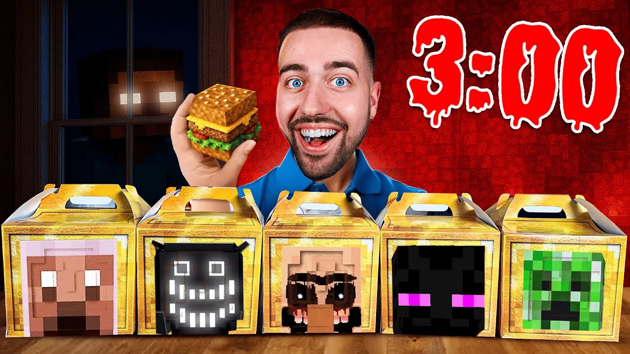 НИКОГДА не заказывай Happy Meal Minecraft в 3 часа ночи!! Он ПРОКЛЯТ!