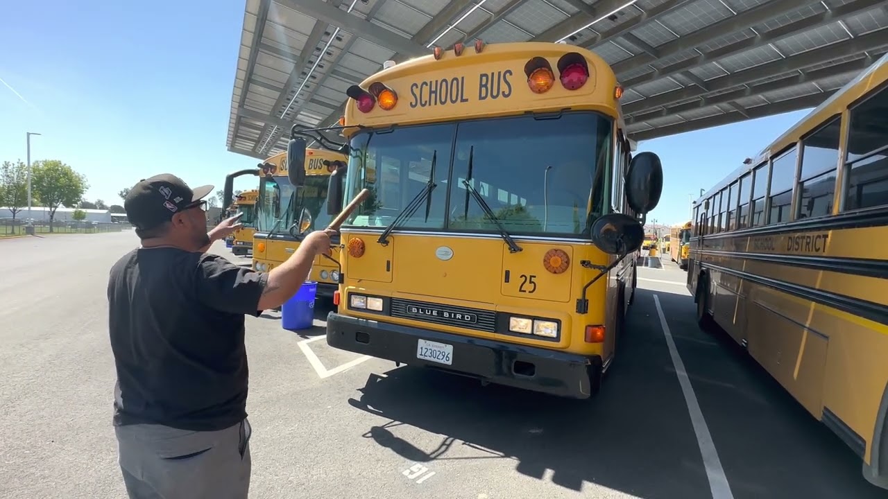 California School Bus Pre-Trip, presented by Visalia Unified School District Original Trainee