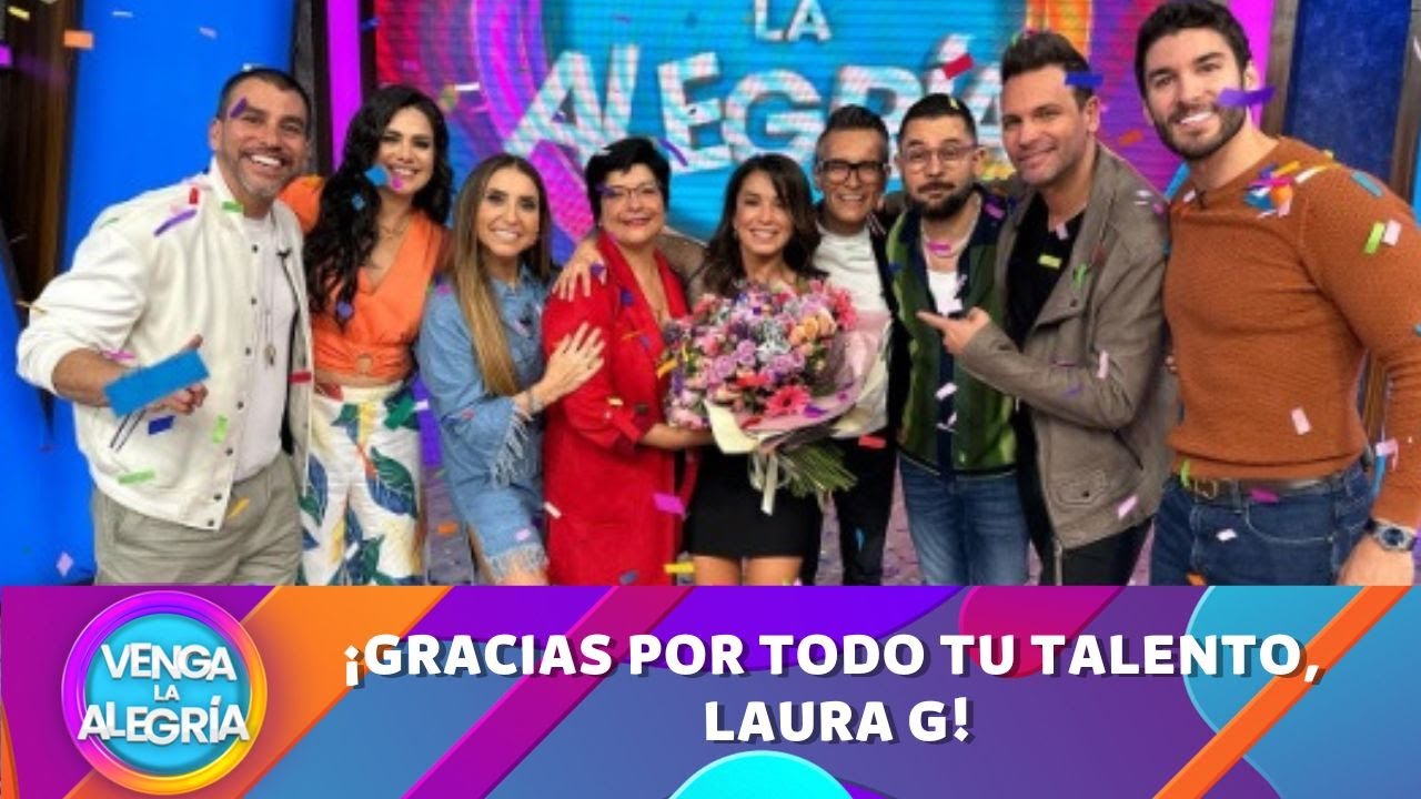 Gracias por todo, Laura G. Así le dijimos adiós. | Programa 28 julio 2023 PARTE 2 | Venga La Alegría