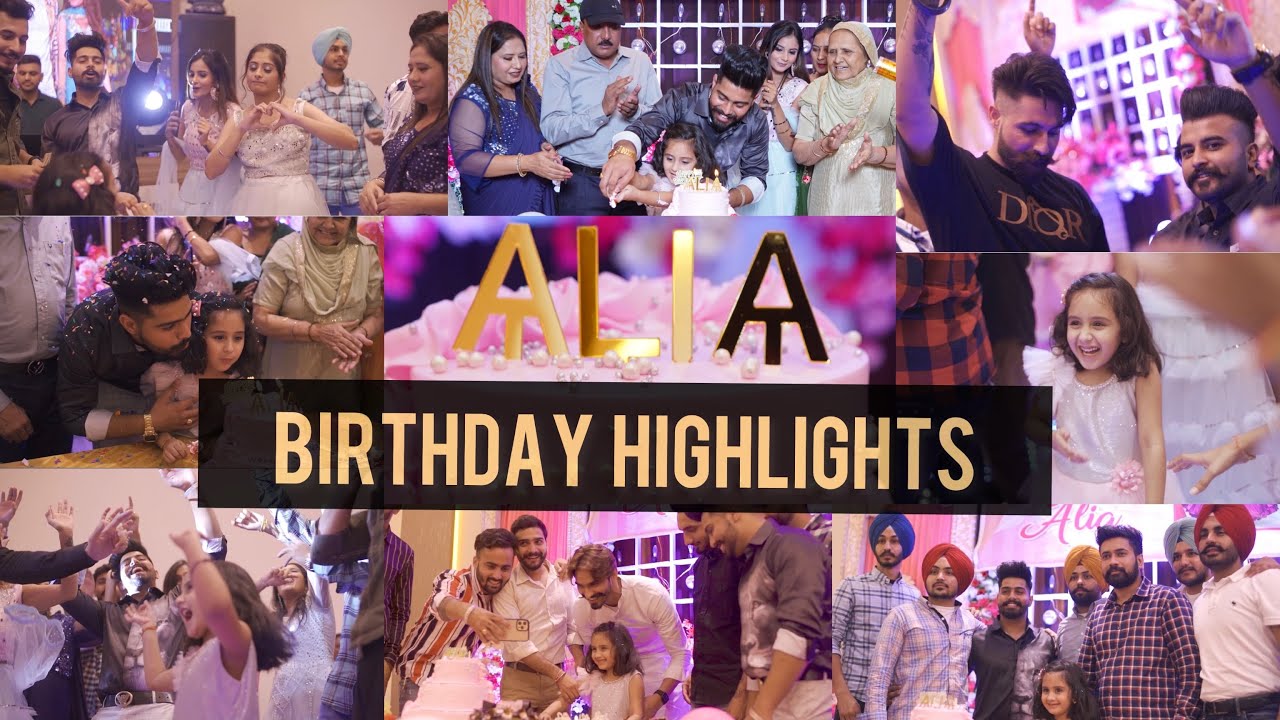 ALIA&rsquo;S 6th BDAY HIGHLIGHTS