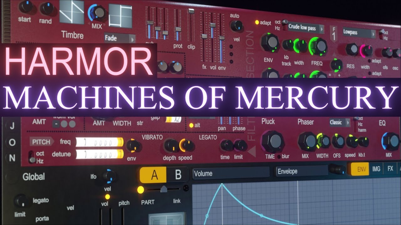 Harmor Machines Of Mercury Sound Design | FL Studio 21 Tutorial