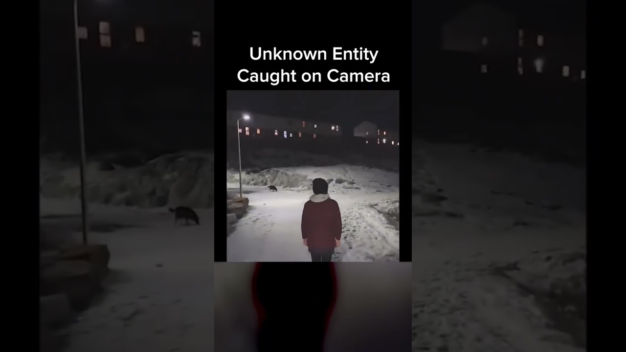 #disturbing Unknown Entity Caught on Camera in Creepy Video #scary #ghost #horrortok #fyp #shorts