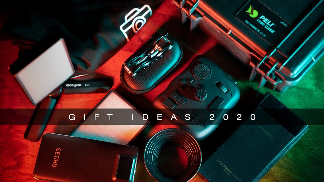 Gift Ideas for Photographers and Film Makers - 2020