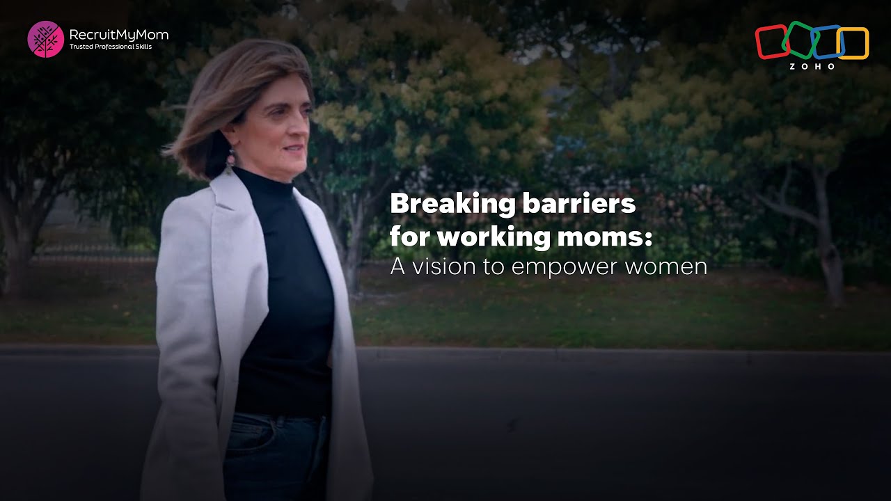 Redefining flexible hiring: RecruitMyMom accelerates growth with Zoho One
