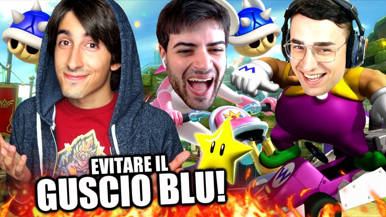 IL TRUCCO per EVITARE il GUSCIO BLU di TUBERANZA ma ci TROLLA! w/ Blaziken Mario Kart 8 Gameplay ITA