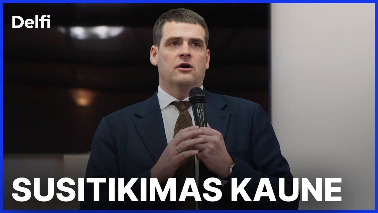 Tiesiogiai: Remigijus Žemaitaitis susitinka su piliečiais Kaune