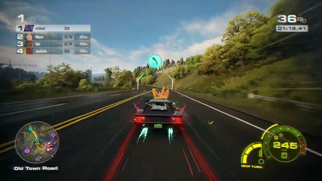 NFS Unbound | Old Town Road (A) 3:05.94 | Drift Ferrari Testarossa