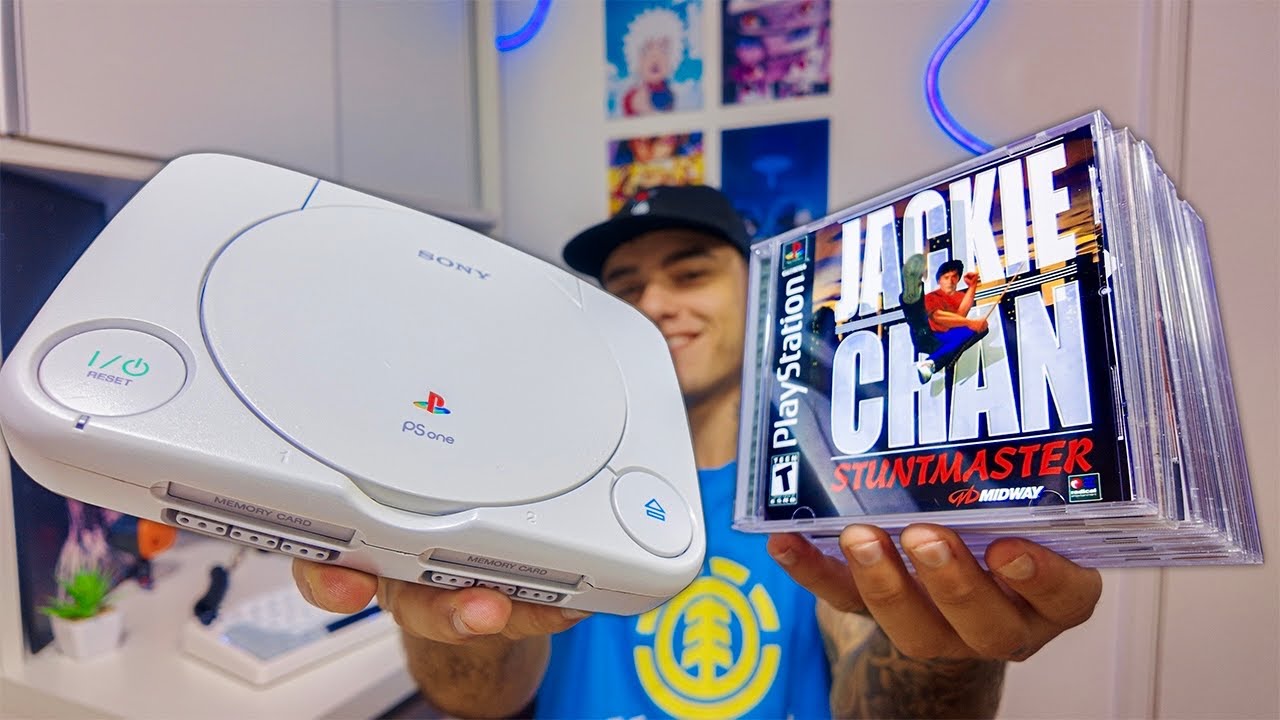 COMPREI JOGOS DE PS1 em PLENO 2026!
