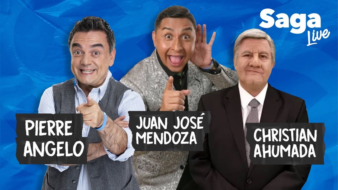 #SagaLive El JJ, Pierre Ángelo y Christian Ahumada con Adela Micha desde Live Aqua
