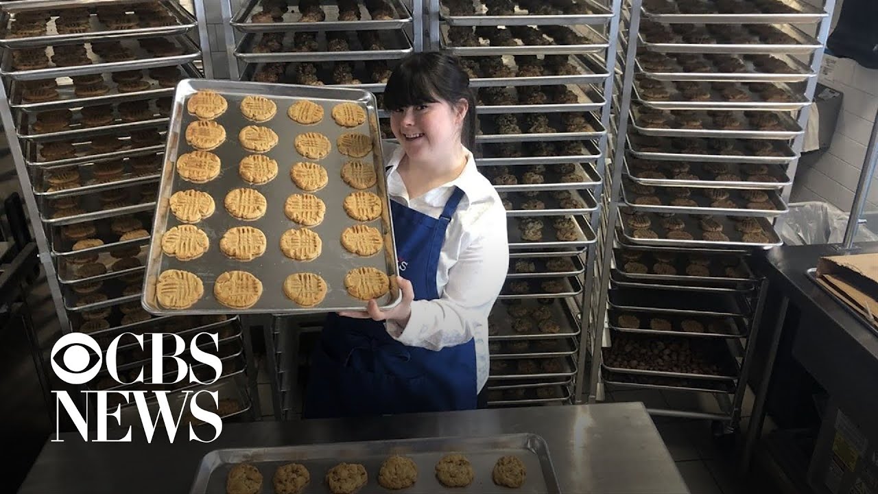 CEO with Down syndrome runs successful cookie company and helps people with disabilities get jobs