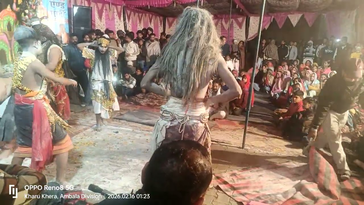 महाशिवरात्रि पर अघोरी की झांकी 