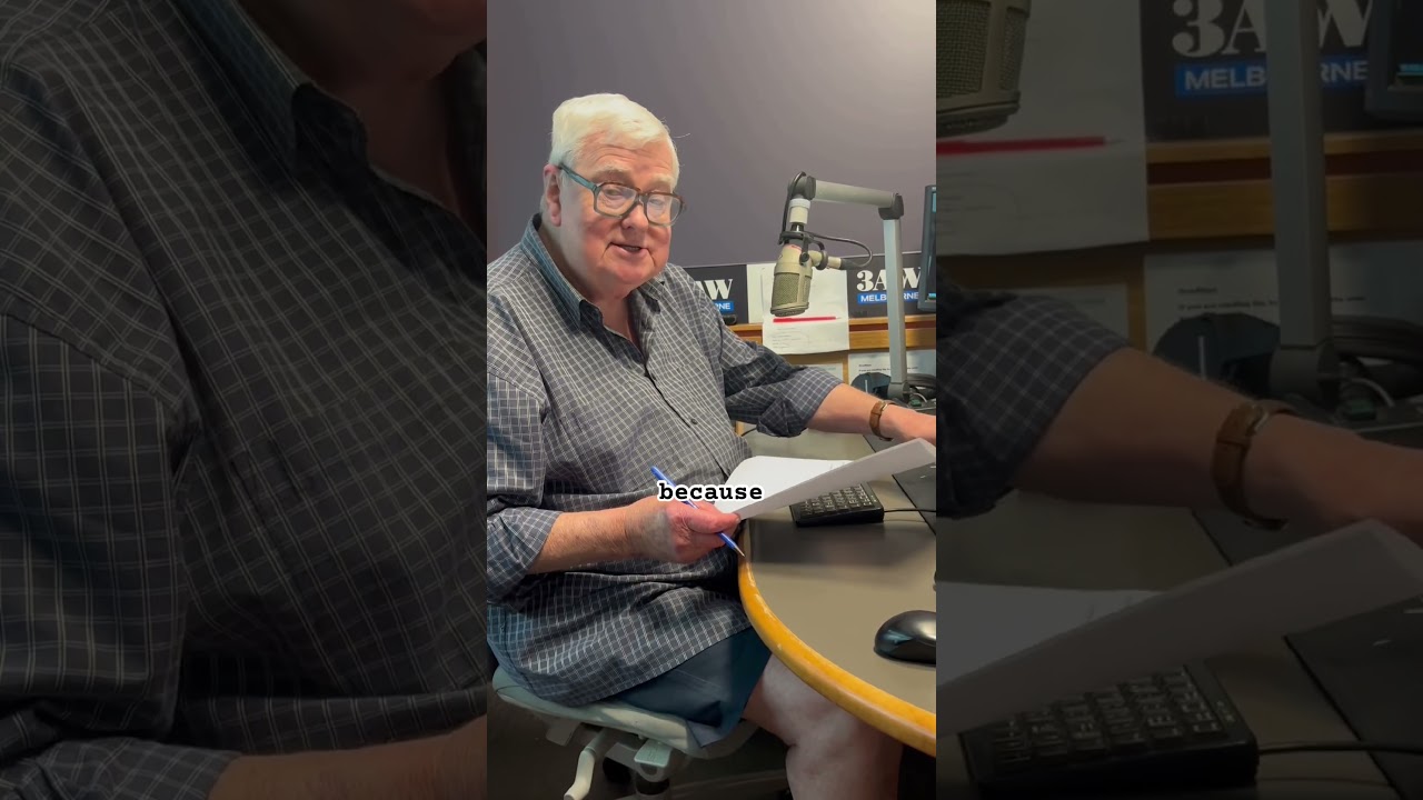 Radio veteran Denis O&rsquo;Kane confesses biggest on-air blooper 😂 3AW Newsreader