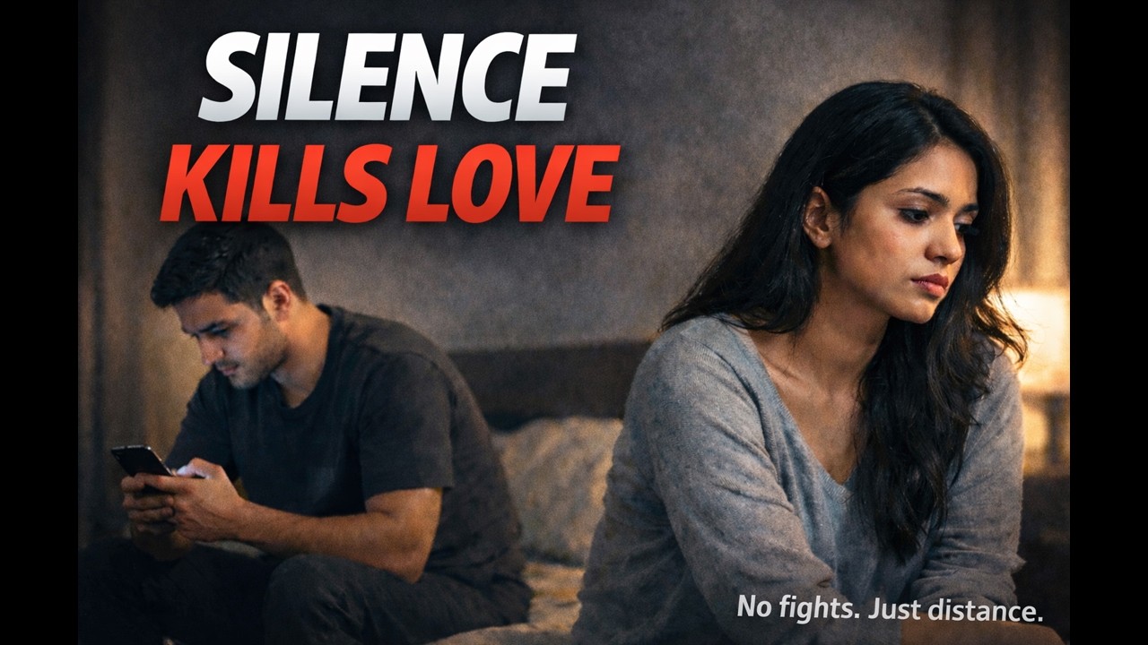 Relationships Don’t End With Fights | Silence Kills Love | Emotional Distance Explained