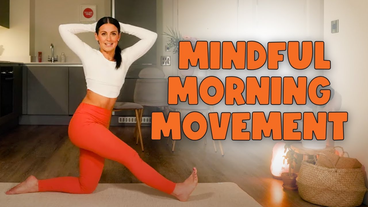 15min mindful morning yoga flow 🌞 Well With Hels