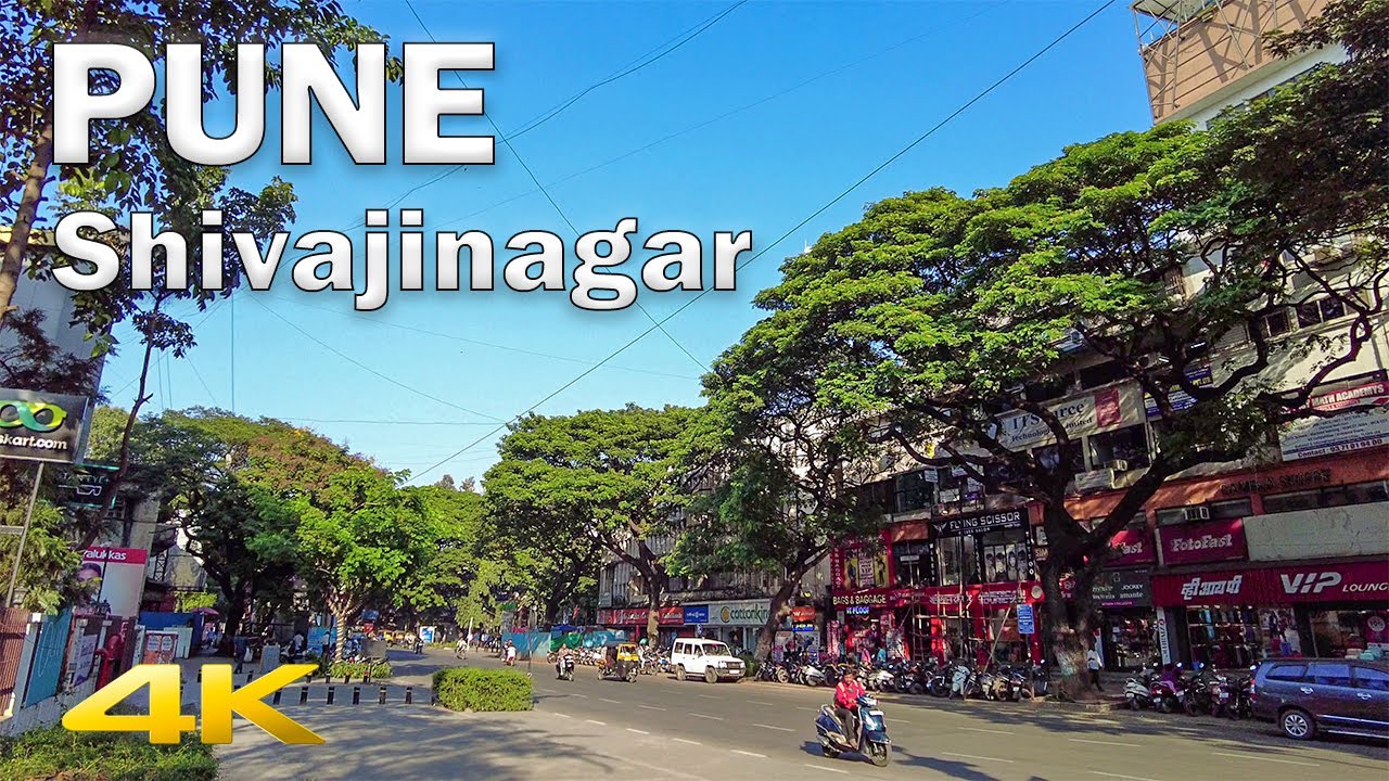Half Forest, Half City - Shivajinagar neighborhood in Pune - India【4K - 60fps】🇮🇳