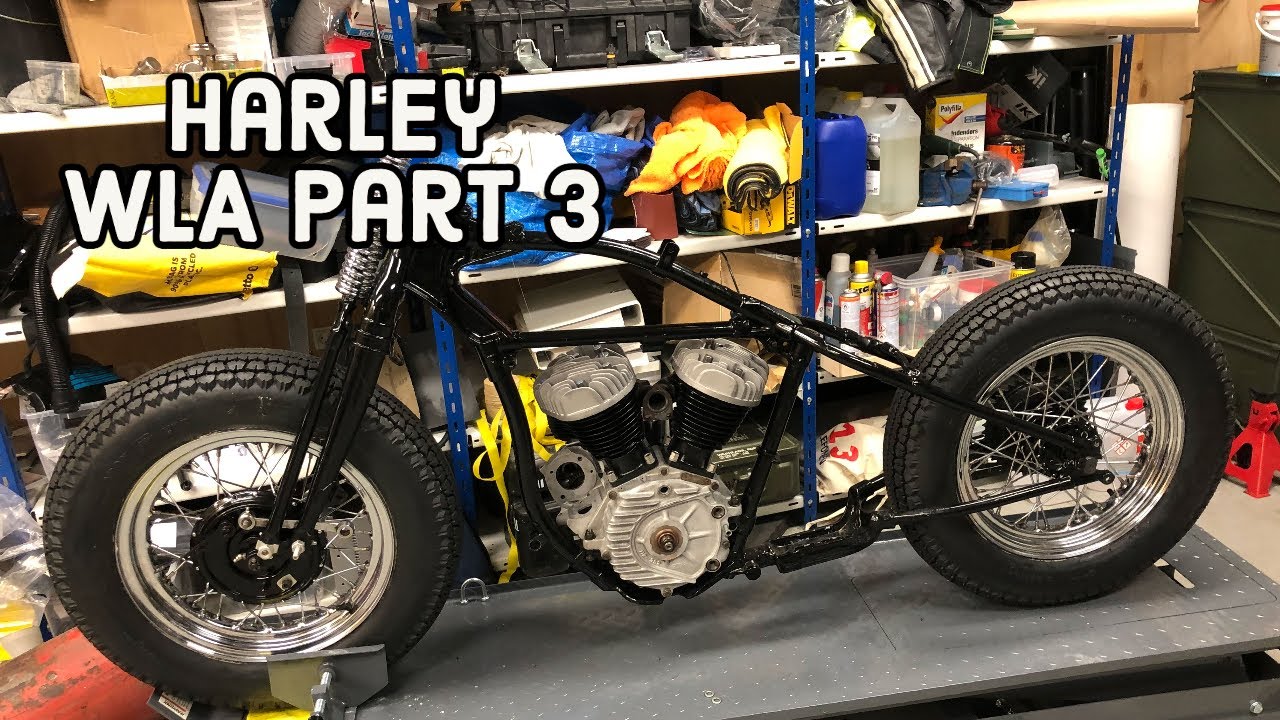 Dropping the Harley Davidson WLA