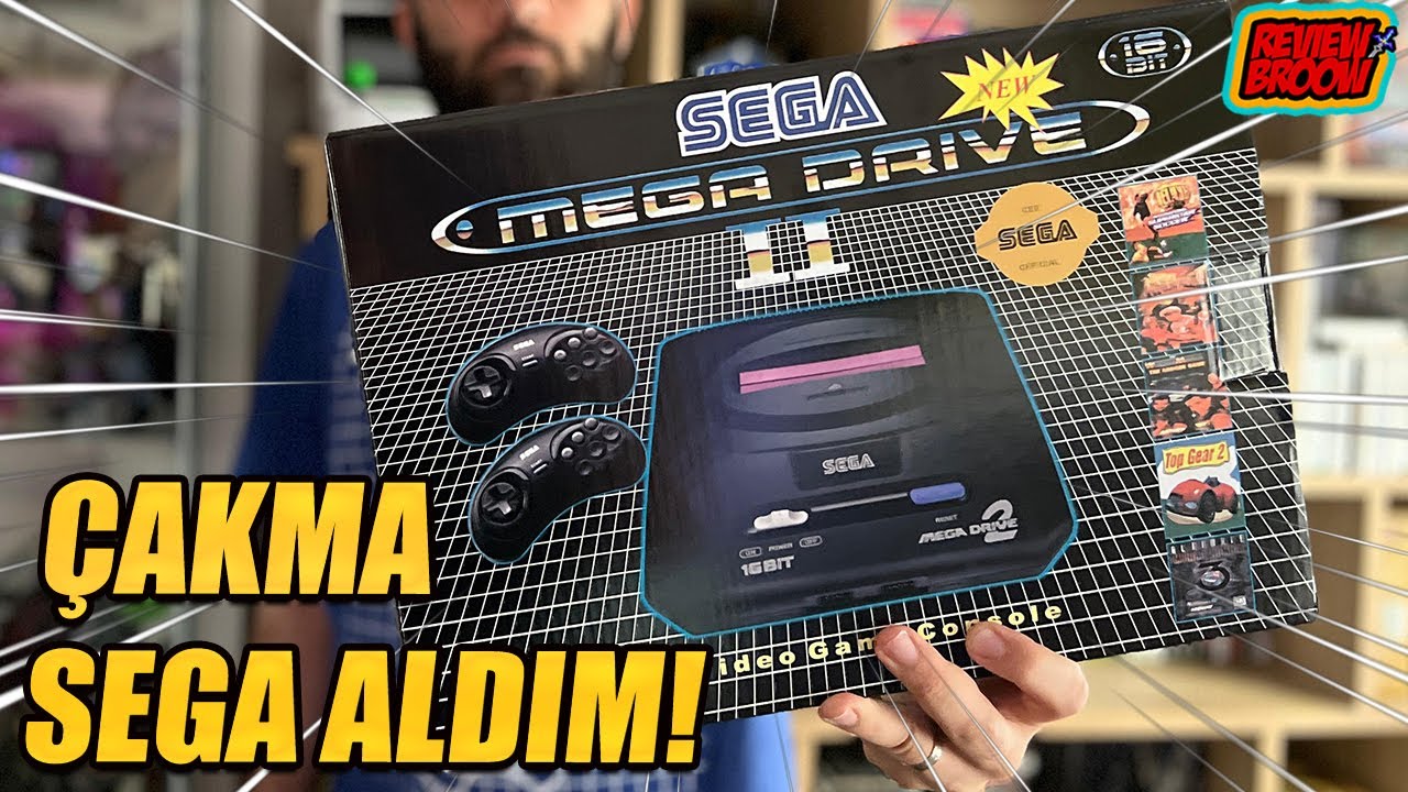 ÇAKMA SEGA RETRO KONSOL ALDIM!