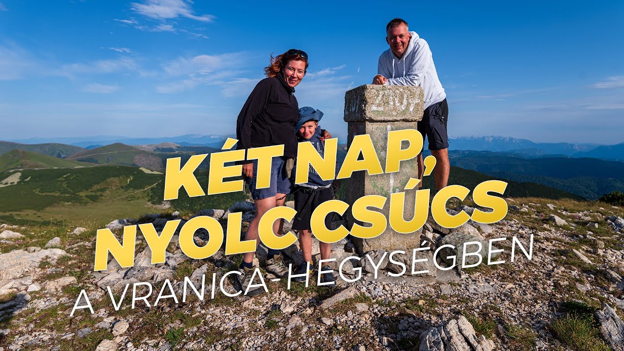 Két nap, nyolc csúcs a Vranica-hegységben