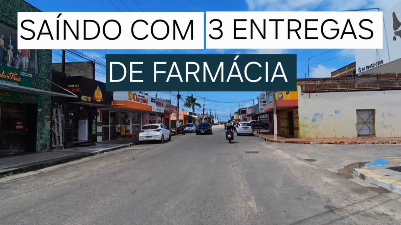 COMO fazer entrega de farmácia 