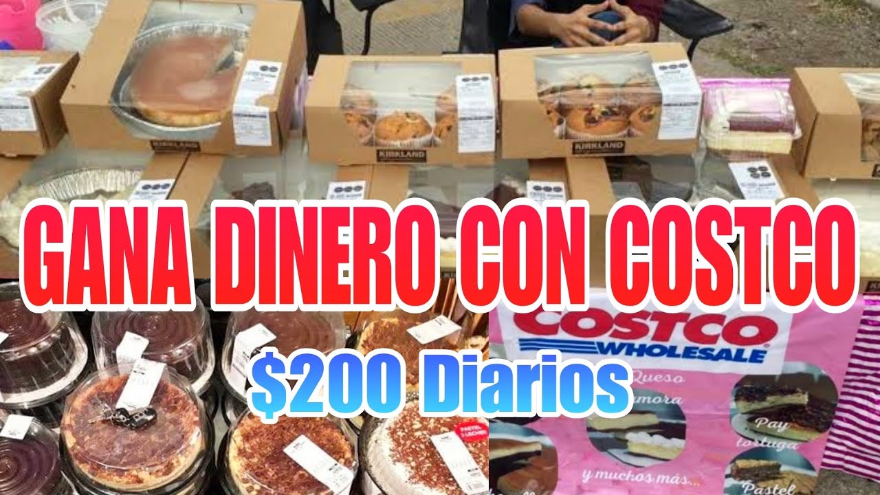 GANA DINERO CON COSTCO: Secreto Para HACER BUEN NEGOCIO de VENDER PASTELES, TARTAS, DONITAS Y M&Aacute;S