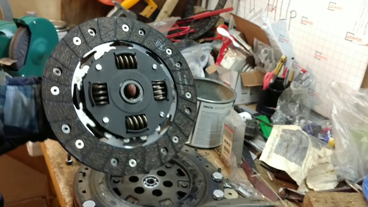 Переделка маховика (сцепления) МКПП MR20de 2.0 x-trail t31 2007 4WD