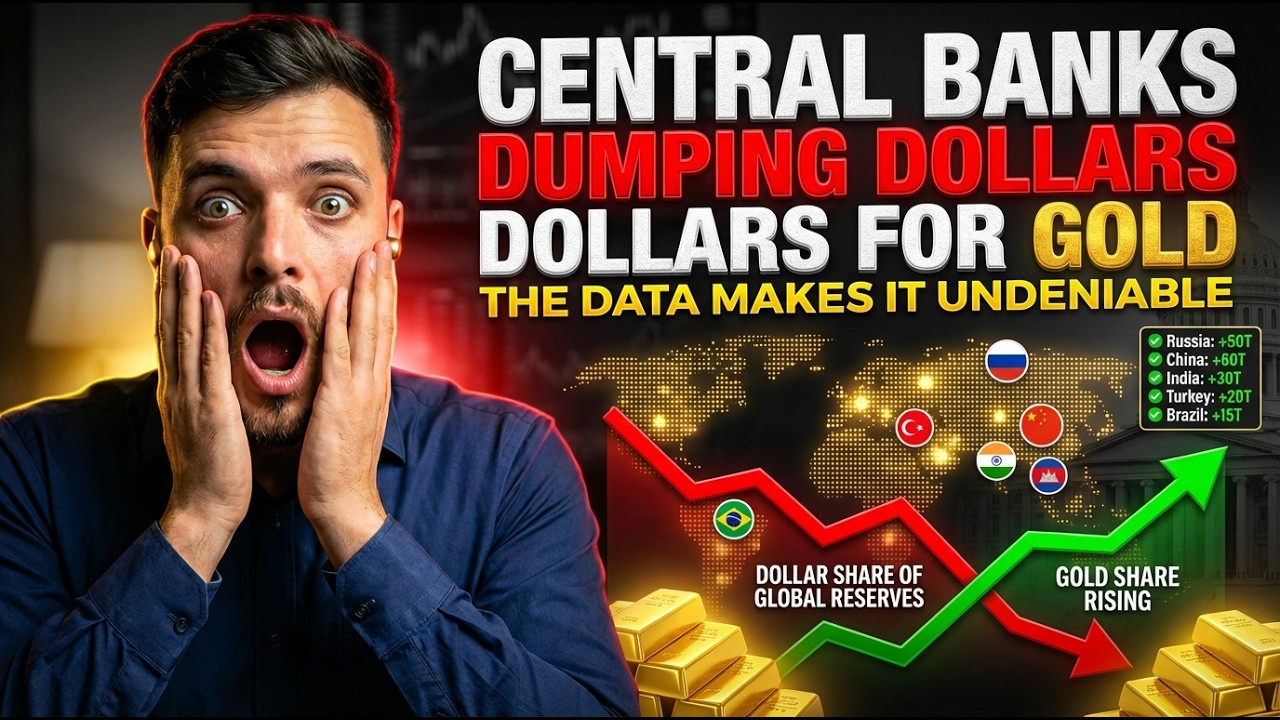 Central Banks Are Dumping Dollars for Gold &mdash; And the Data Makes It Undeniable