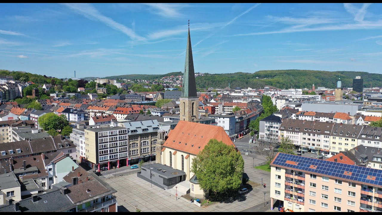 Johannis Kirche Hagen nach dem Umbau 2018 + historische Bilder www.kopter-hagen.de