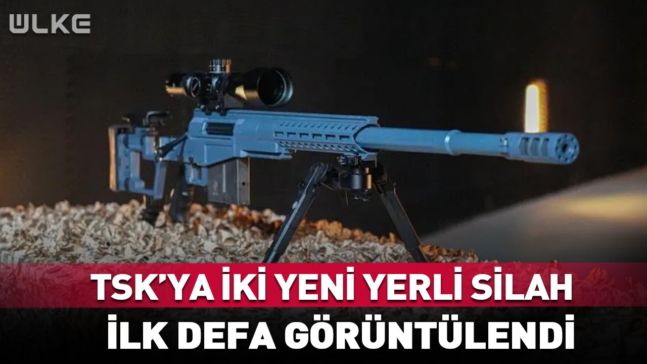 TSK'ya İki Yeni Yerli Silah! İlk Defa G&ouml;r&uuml;nt&uuml;lendi...